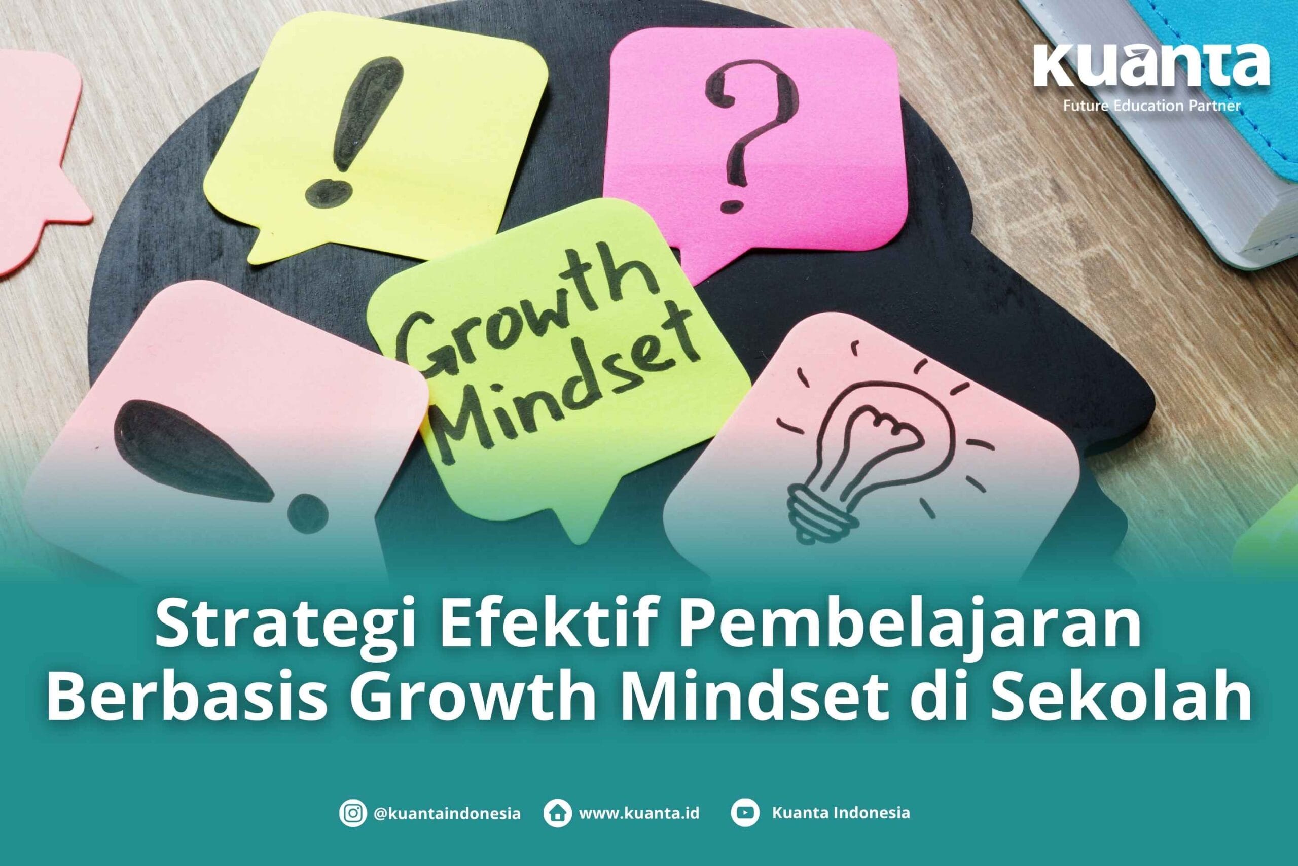 Pembelajaran Berbasis Mindset Growth