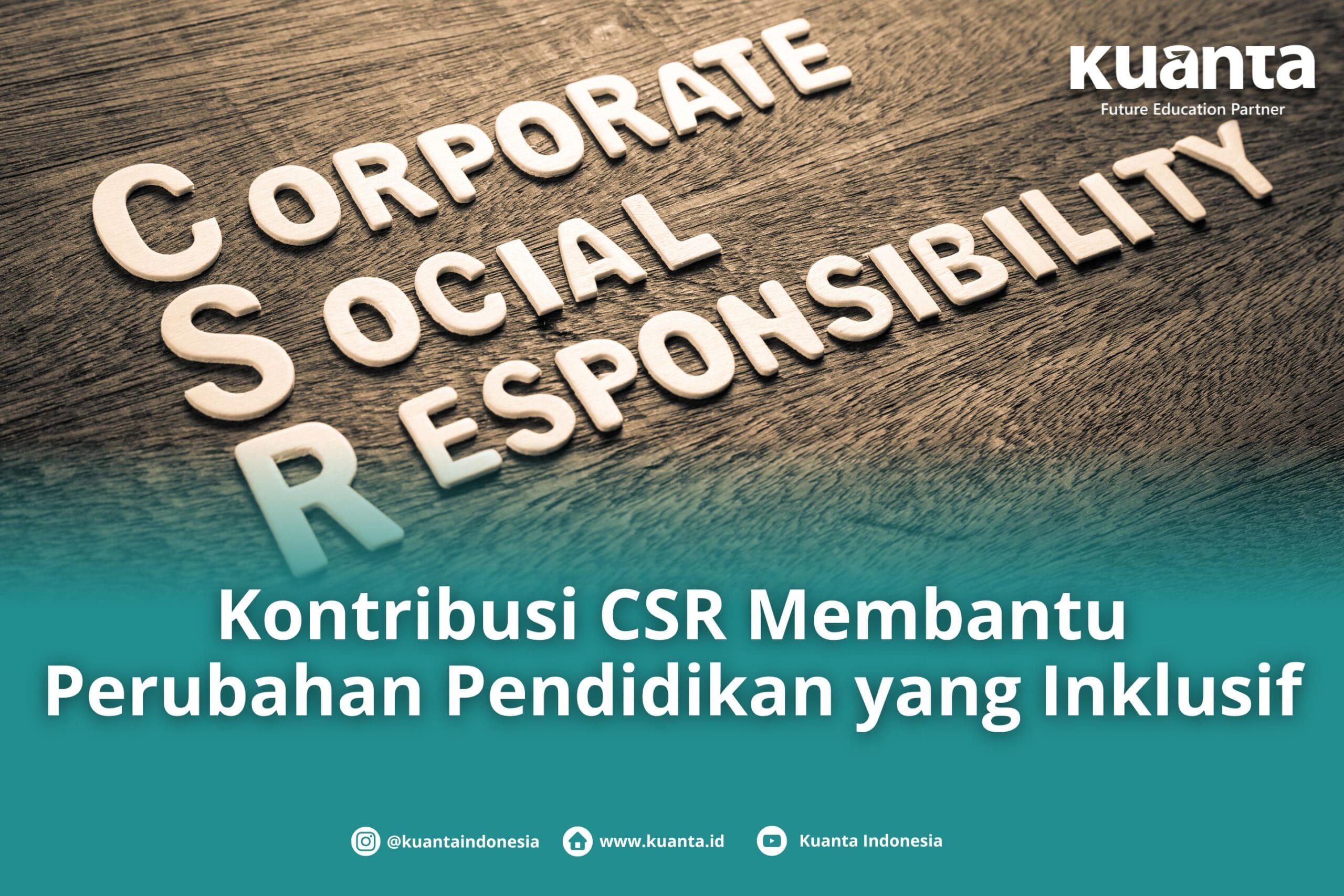 CSR Membantu Perubahan Pendidikan