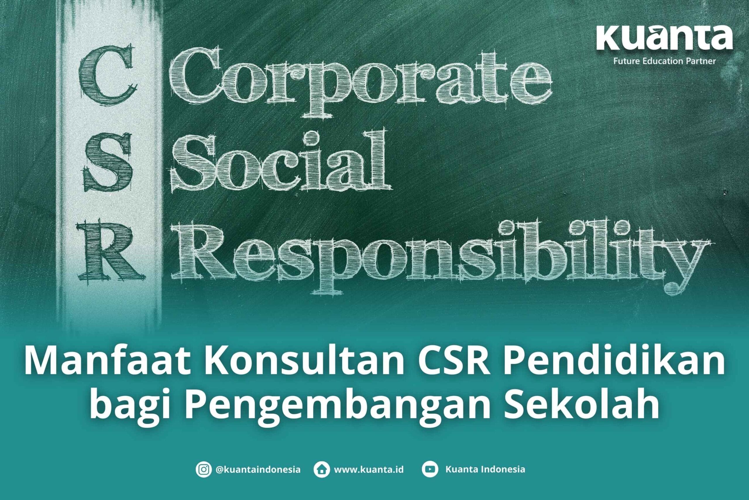 Konsultan CSR pendidikan